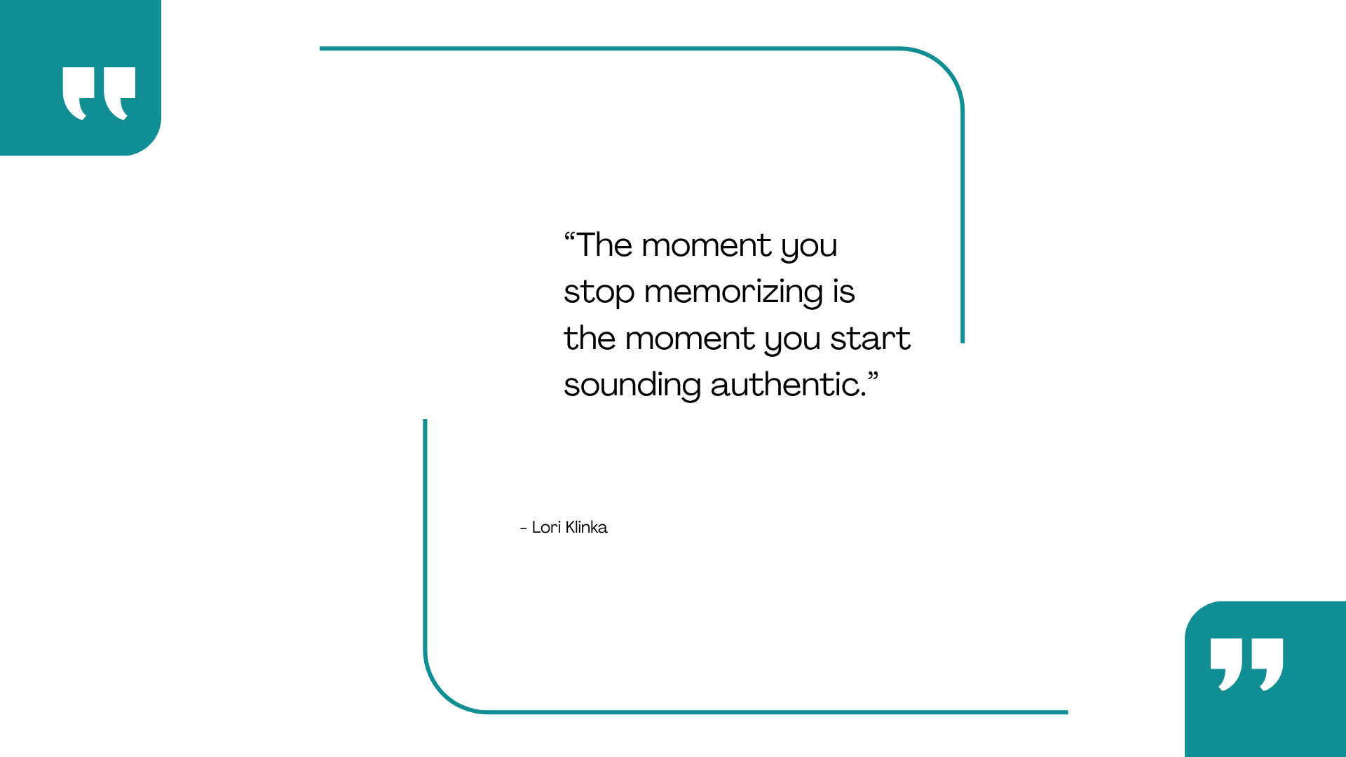 Why Memorizing Presentations Hurts Executive Presence